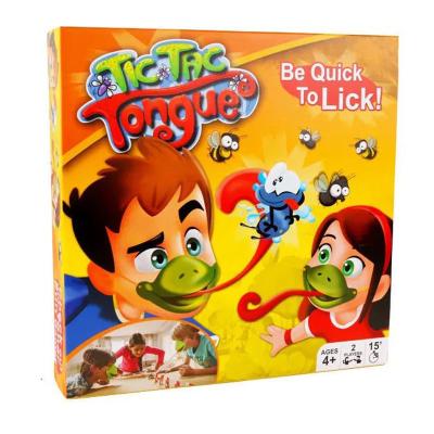 China Toy Tic Tac Fun Tongue Insect Gamekids Bug Catching Game Educational Funny Family Board Game Game For Parent-children Christmas Birthday for sale