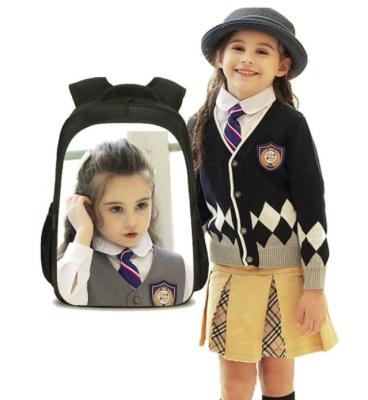 China Fashion MOQ 1PC Customized Pattern Design Printing School Backpack For Teenage Girl And Boy Student Schoolbag for sale