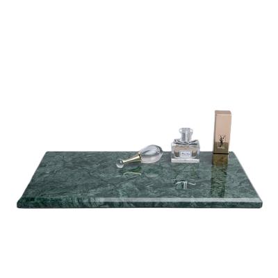 China Marble Accessories Home Decoration Jewelry Marble Restaurant Hotel Marble Serving Tray for sale