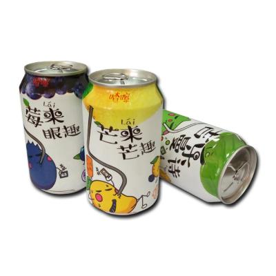 China Hot Selling Normal 310ml Can Fruit (Tinned) Juice Drink With Pulp for sale