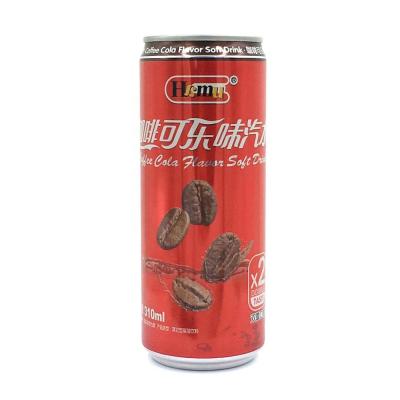 China Natural Coffee Cola Soda Drink 330ml for sale