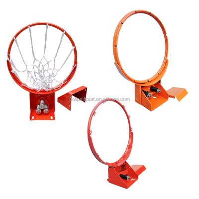 China Basketball Indoor Outdoor Gym For Dipping Heavy Duty Orange Elastic Basketball Ring Triple Spring Rim for sale