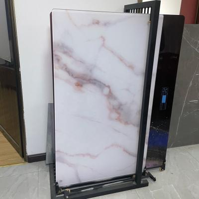 China Custom Electrical Panel Yard And Hot Pot Table UV Printing Tempered Patterned Glass for sale