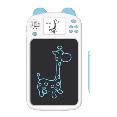 China ABS LCD Children's LCD Drawing Board 8.5 Inch Sketch Drawing Board With Speaker Screen Graffiti Function Monochrome Kids Learn for sale