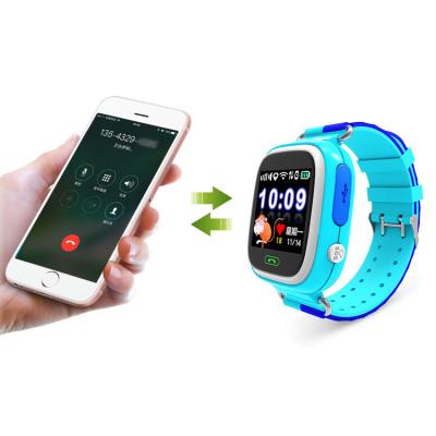 China New Listing Touch Screen USB Charging 750MAH 1.4Inch IPS Touch Screen 2G Network Smart Watch Kids Phone Music for sale