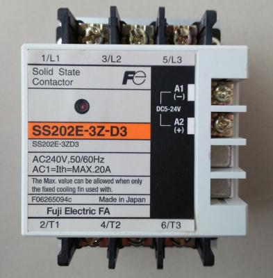 China FUJI solid-state contactor SS202-3Z-D3 AC240V 20A SS202-3Z-D3 for sale