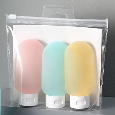 China Wholesale Kit Airplane Travel Kit Airline Hot Sales Plastic Bag Cosmetics Travel Bottle Packaging Kit for sale