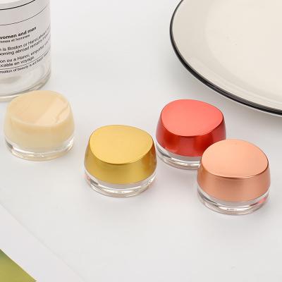 China Wholesale High Quality Hot Selling 10ml Mini Cosmetics Plastic Cosmetic Jar Round Plastic Jar for sale