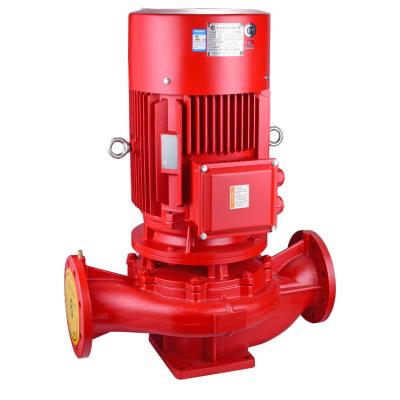 China Buildings Commercial Factory Direct Corrosion Resistant Stainless Steel Multistage Centrifugal Fire Pump for sale