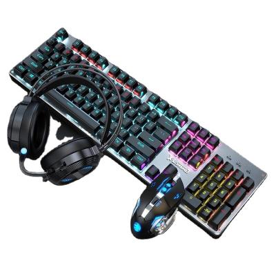 China For Desktop Z6 Wired USB Mechanical Keyboard for Laptop Mouse and Desktop PC Gaming Keyboard and Three Piece Set for sale