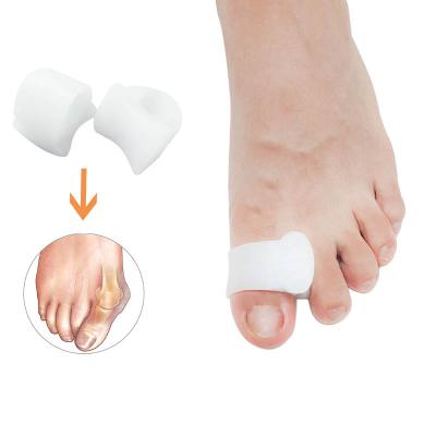 China Toe Feet Care Gel Toe Spacers For Bunion Toe Separator Bunion Treatment Stretcher Medical Silicone Gel Large for sale