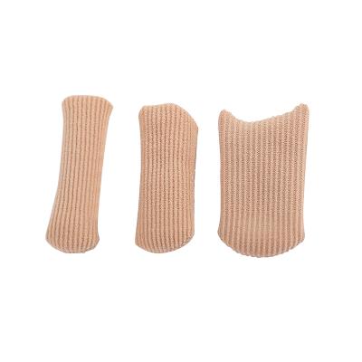 China Protect Forefoot Factory Low Price Foot Care Finger Gel Tube Soft Grains Blisters Boots Tissue With Toe Toe Protectors Silicone Toe Separator Sleeves for sale