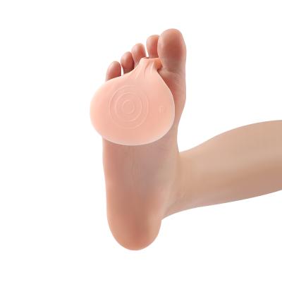 China Wholesale Relief Forefoot Pain Detox Foot Rabbit Pads 1 Pair Soft Gel Silicone Forefoot Metatarsal Pad for sale