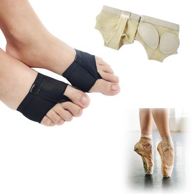 China Foot Protect Foot Protect Strap Toe Undies Paws Ballet Pointe Shoe Pads Honeycomb Fabric Forefoot Protectors for sale