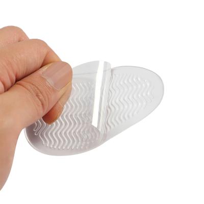 China Protect Forefoot Pads Corrector Bunion Silicone Medical Gel Sushion Round Heel Orthopedi Quick Pain Relief Felt Foot Pad Metatarsal Pad Ball for sale