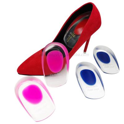 China Heel Pad Silicone Gel Heel Cups High Heel Pad Pad Pain Relief Foot Protector for sale