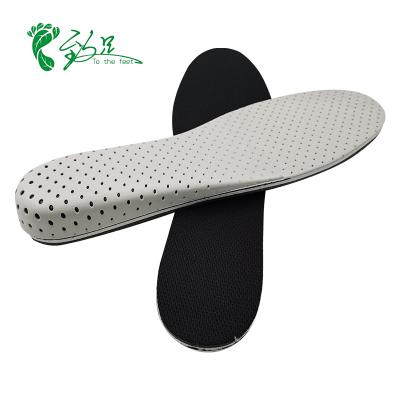 China Full Support Shoe Insole 6.5cm 3 Layers Shoe Insert 2 Inch PU Flat Feet Gel Memory Foam Eva Height Increase Insoles Best New Arrival 5c 3cm for sale