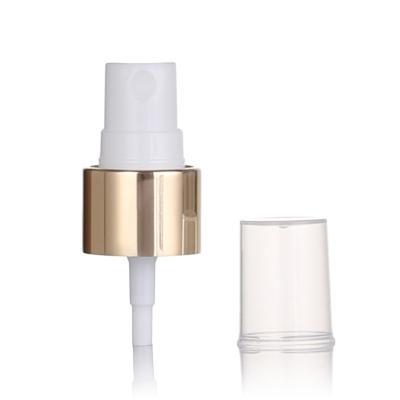 China Tassel 24/410 Rose Gold Aluminium ultra fine mist pump sprayer for sale