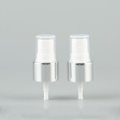 China Tassel 20MM 20/410 Silver Fine Mist Sprayer Aluminum Cap Spray for sale