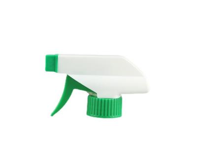 China Acid Resistant 750ml Spray Bottle 32 Oz Trigger Sprayer Green And White 24mm 28mm for sale