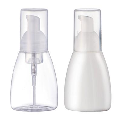 China 80ml 2.71oz 3 Oz 5 Oz Travel Foam Pump Bottle Spring  Oval Foam Dispenser Bottle for sale