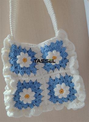 China Beauty Knitted Hand Made Bag Daisy Bag Customized Designed for sale