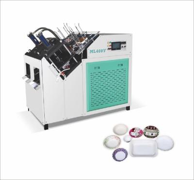 China Factory Stable Very Easy To Operate Low Noise Easy To Operate ML400Y Hydraulic Paper Plate Making Machine for sale