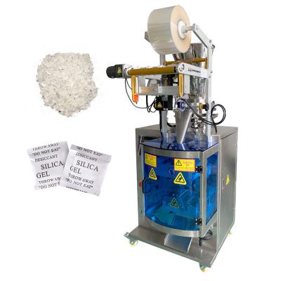 China Automatic Food 5g 10g 50g 100g Sachet Filling Desiccant Packaging Machine for sale