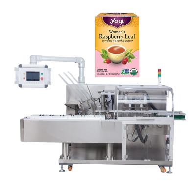 China Food Carton Tea/Automatic Carton/Box Fully Automated Packing Machine for sale