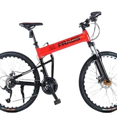 China Aluminum Alloy Foldable Off Road Mountain Bike , 30 Speed ​​Disc Halted - Road Bike for sale