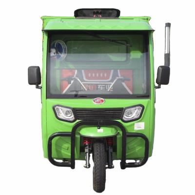 China Best Selling YF-KD Passenger Big Cargo Electric Tricycle, 60v1000w Closed Cabin Express Electric Tricycycle for sale