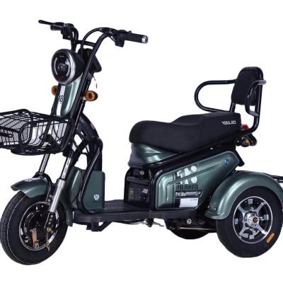 China Passenger YF-MD 3 wheel small electric tricycle for passenger, 3 wheel escooter for elderly people with basket for sale