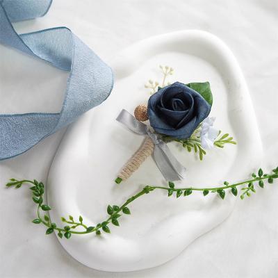 China Wholesale Wedding.Home.Party.Restaurant.Bar.Hotel corsage accessories weddingboutonniere simulation groom corsage for sale