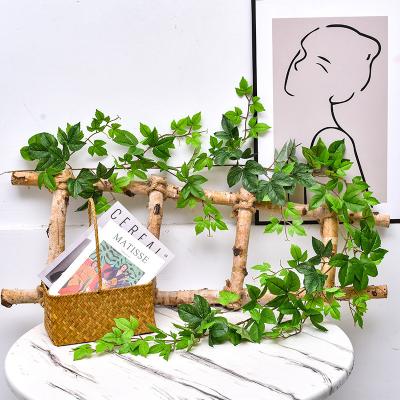 China High Quality Natural Touch Plant Vine Odorless Ivy Leaves Artificial For Wall Party Wedding Room Home Decor for sale