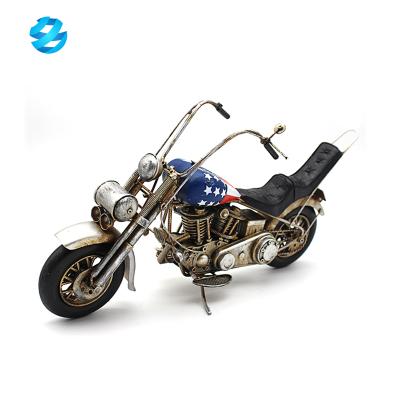 China Hot Selling Toy Hot Selling Mini Die Casting Metal Toy Bike Motorcycle Handmade Custom Die Casting Model Motorcycle for sale