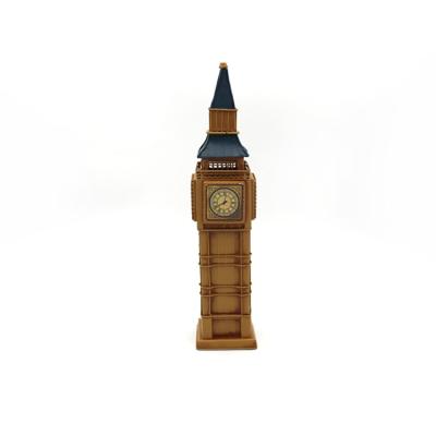 China New Design Europe London Big Ben Clock Souvenir Crystal Building Crafts Model for sale