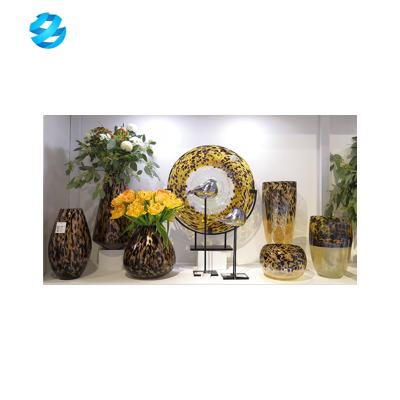 China Art Decor Glass Vase Centerpiece for sale