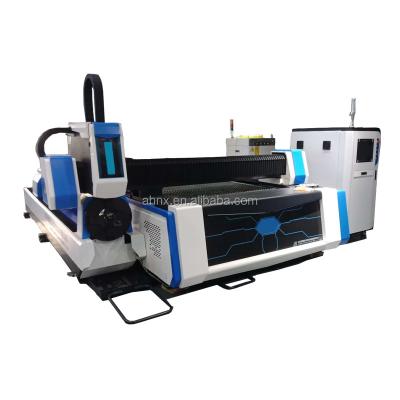 China 2000W 3015 Fiber Laser Water Cooled Cutting Machine Model With IPG Or Raycus 1500 * 3000 Mm for sale