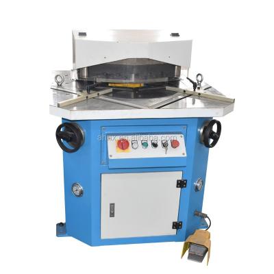 China Hydraulic Machine Repair Shops 35 to 140 Degree Metal Plate Covers Variable Punch Shear and Angle Corner Stainless Steel Angle Notching Machine for sale