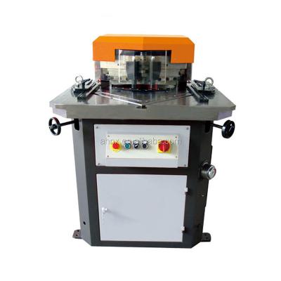 China Machinery Repair Shops Hydraulic Corner Notching Machine Tube Notcher Cutting Machine for sale