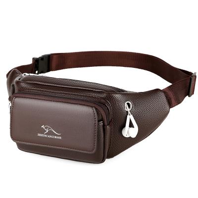 China High Quality Water Proof Supply Waist Bags Universal PU Leather Trunk Bag Cell Phone Bags For Men for sale