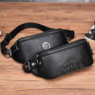 China Water Proof Wholesale Men Belt Sports Waist Bag Durable Silver Pussy Pack Men for sale