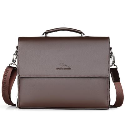 China Business Travel Bag Best Vintage Man Briefcase Leather Laptop Bags Luxury Laptop Briefcase for sale