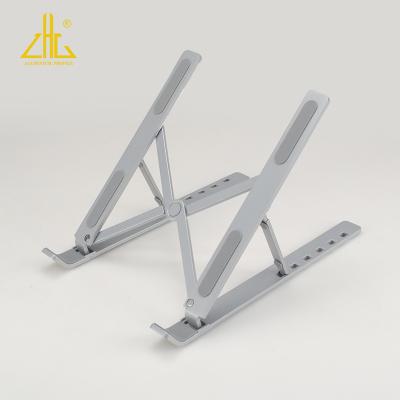 China Aluminum Computer Radiator Stand For Laptop Foldable Metal Adjustable Laptop Stand for sale