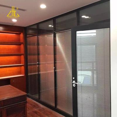 China Transportation Tools Economic ZHONGLIAN Partition Aluminum Section Anodized Aluminum Profile For Office Partition for sale