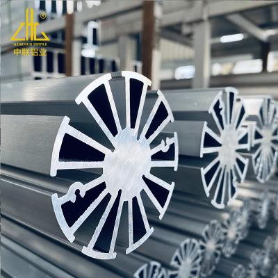 China Aluminum Extrusion 6063 Aluminum Custom Aluminum Profile Decorations Porcelain Heatsink for sale