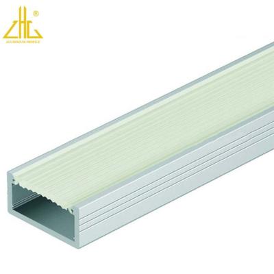 China Zhonglian High Standard of Transport Tools Anodized 2 Side Strip LED Aluminum Profile for sale