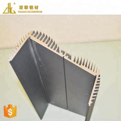 China Decorations 6063T5 led heatsink housing enclosure for power amplifier, bitcoin miner aluminum heatsink for sale