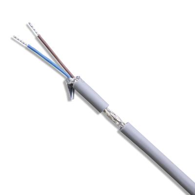 China AWG24 2 Core Sensor Signal Cable 2 Core Load Cell Instrument Signal Electrical Cable Braided Wire for sale