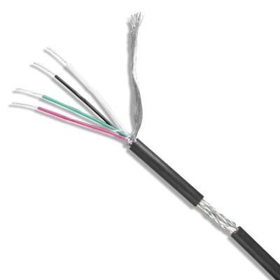 China Sensor Signal Cable 4 Core Low Temperature Resistance Shielded Data Instrumentation Cable For Industrial Applications for sale